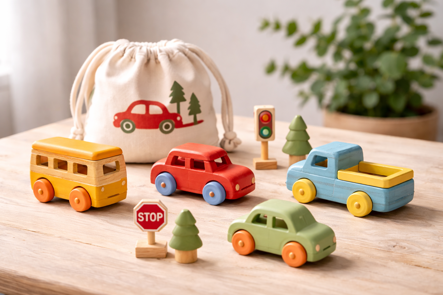 Toy Vehicles Set